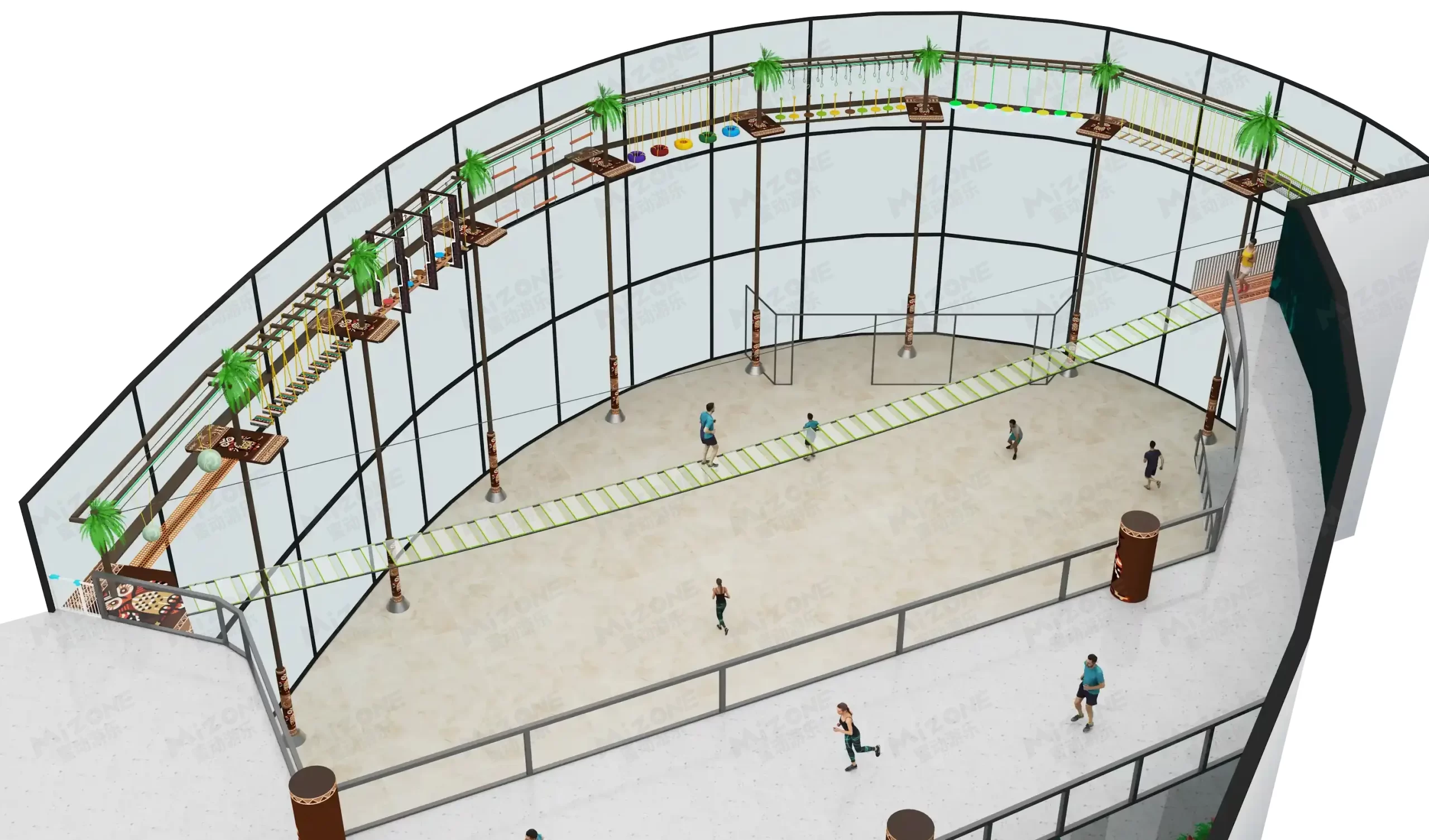 Utopian High Ropes Course Park
